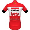 Cykeltøj + Cykelshorts 2022 Lotto Soudal Rød Hvid